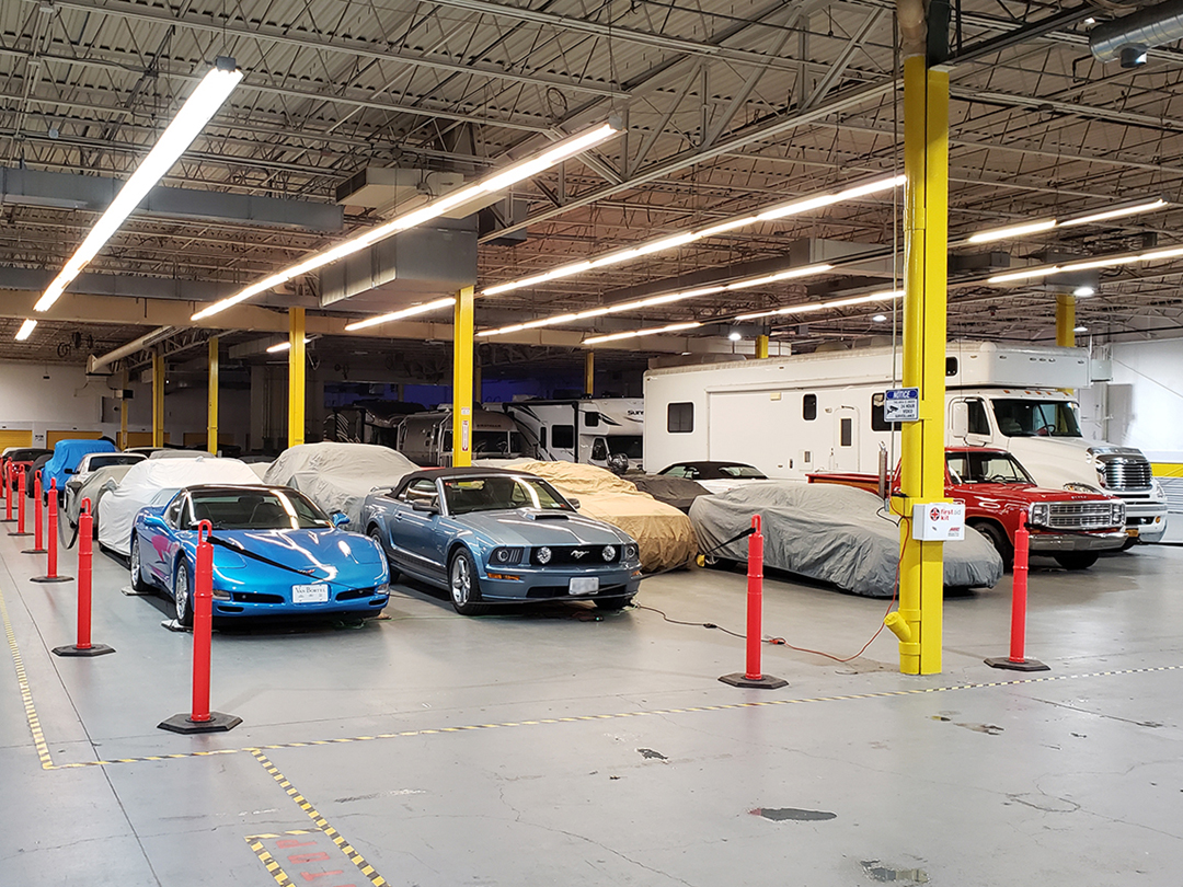 Indoor, Heated Vehicle Storage